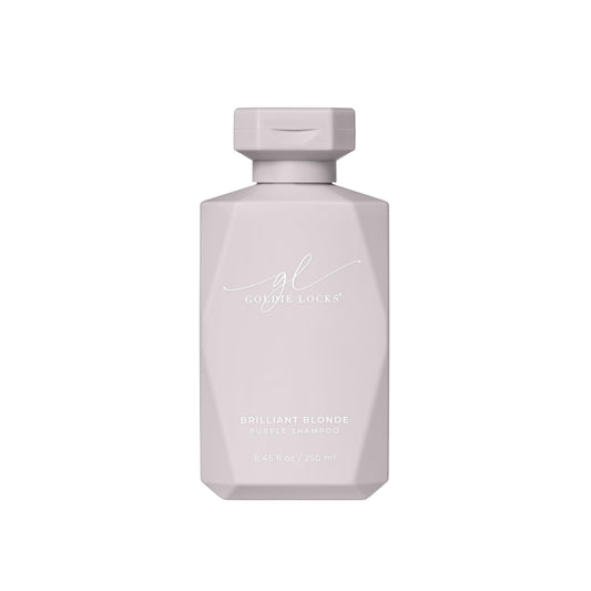 Goldie Locks front bottle view showing product and brightening benefit