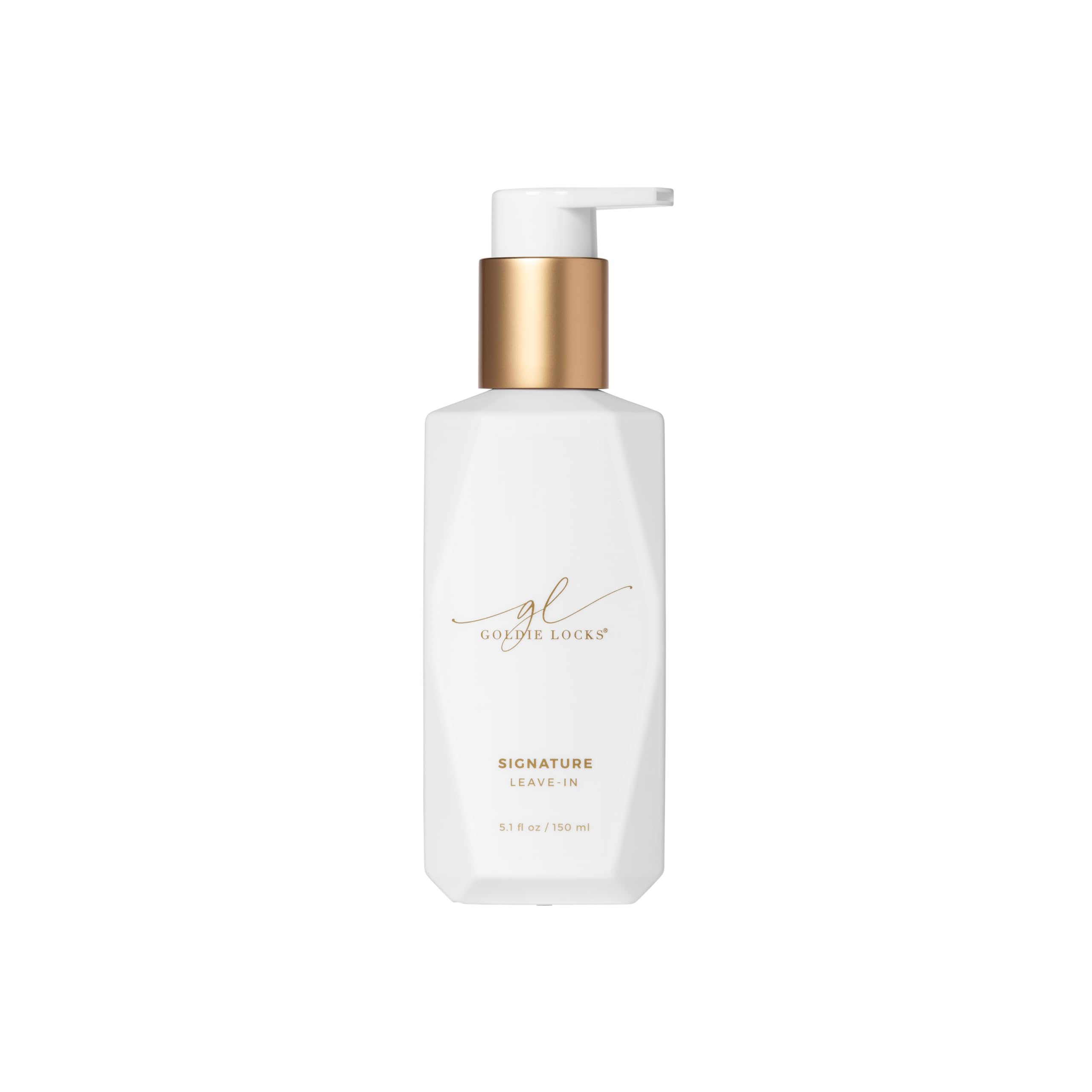 Goldie Locks front packaging showing bottle and brand benefit