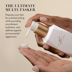Goldie Locks marula and coconut oils close-up for shine benefit