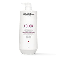 Goldwell front bottle showing label and color protection benefits