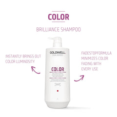 Goldwell rich lather demonstrating gentle cleansing and shine