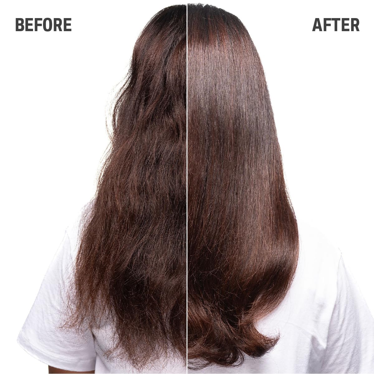 Goldwell shampoo texture pouring from bottle highlights creamy lather benefit