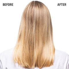 Goldwell Dualsenses label detail highlighting product line and targeted toning