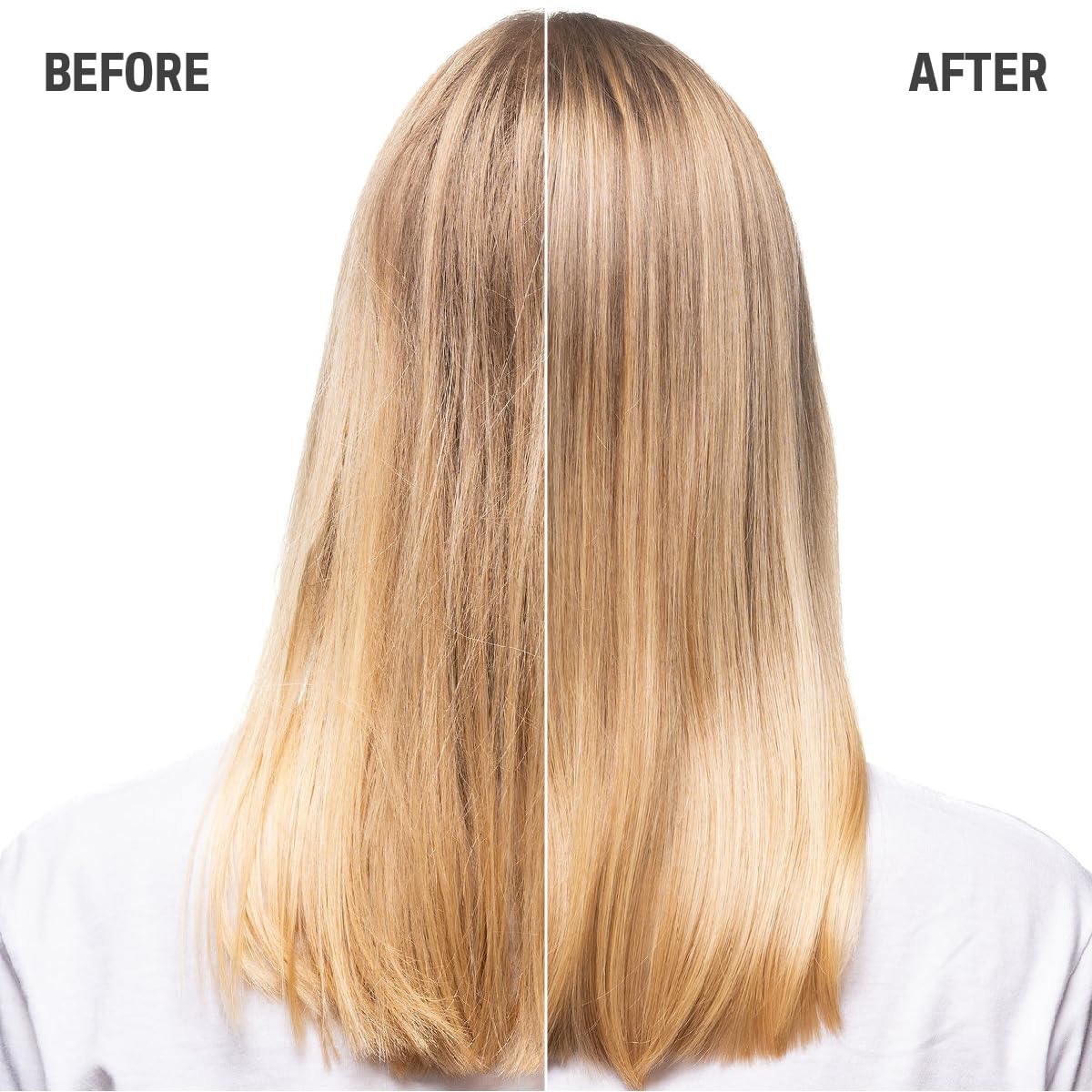 Goldwell product on salon shelf in use-ready setting promoting professional quality