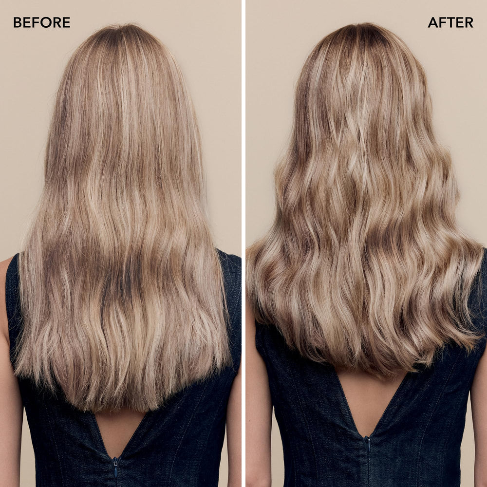 Creamy texture of Goldwell shampoo demonstrating gentle, nourishing lather