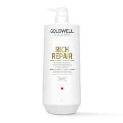 Goldwell bottle front view showing label and product benefits