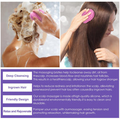 GoldWorld application on scalp demo showing targeted drop and massage for better uptake
