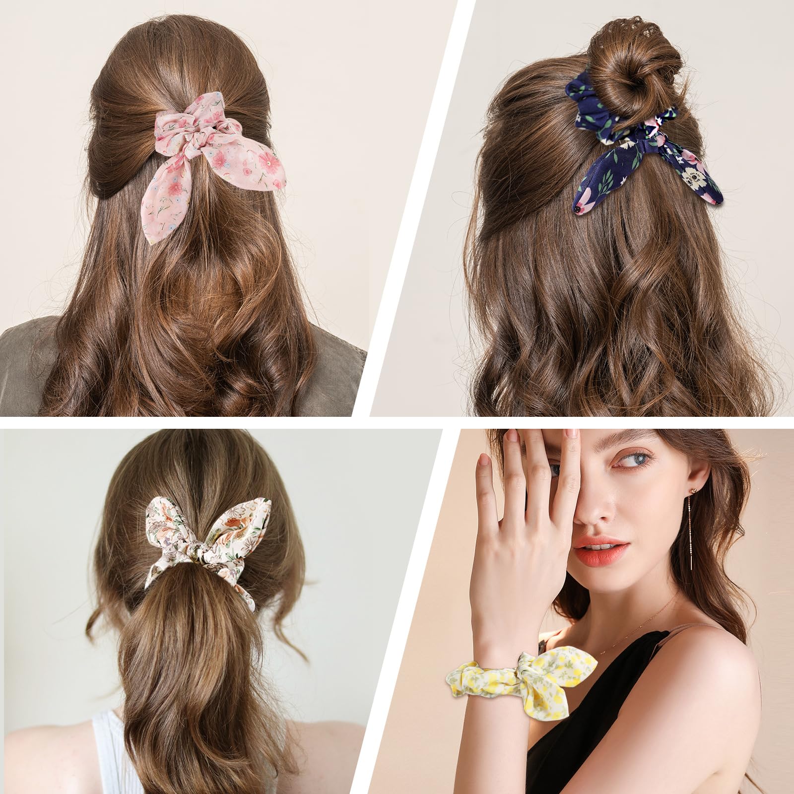Golilyfine scrunchie worn on wrist as a stylish accessory