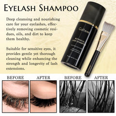 GOLLEEPRO included brush next to bottle, precise application advantage