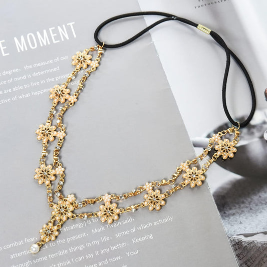 Gonioa close-up of rhinestones and crystals, highlights intricate shine and detail