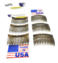 Good Hair Days comb securing a bridal updo providing discreet support