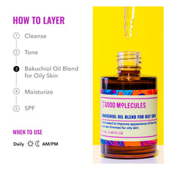 Good Molecules being applied to hand showing quick absorption and non-greasy feel
