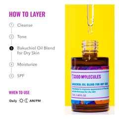 Good Molecules label close-up showing ingredient list and clean formulation