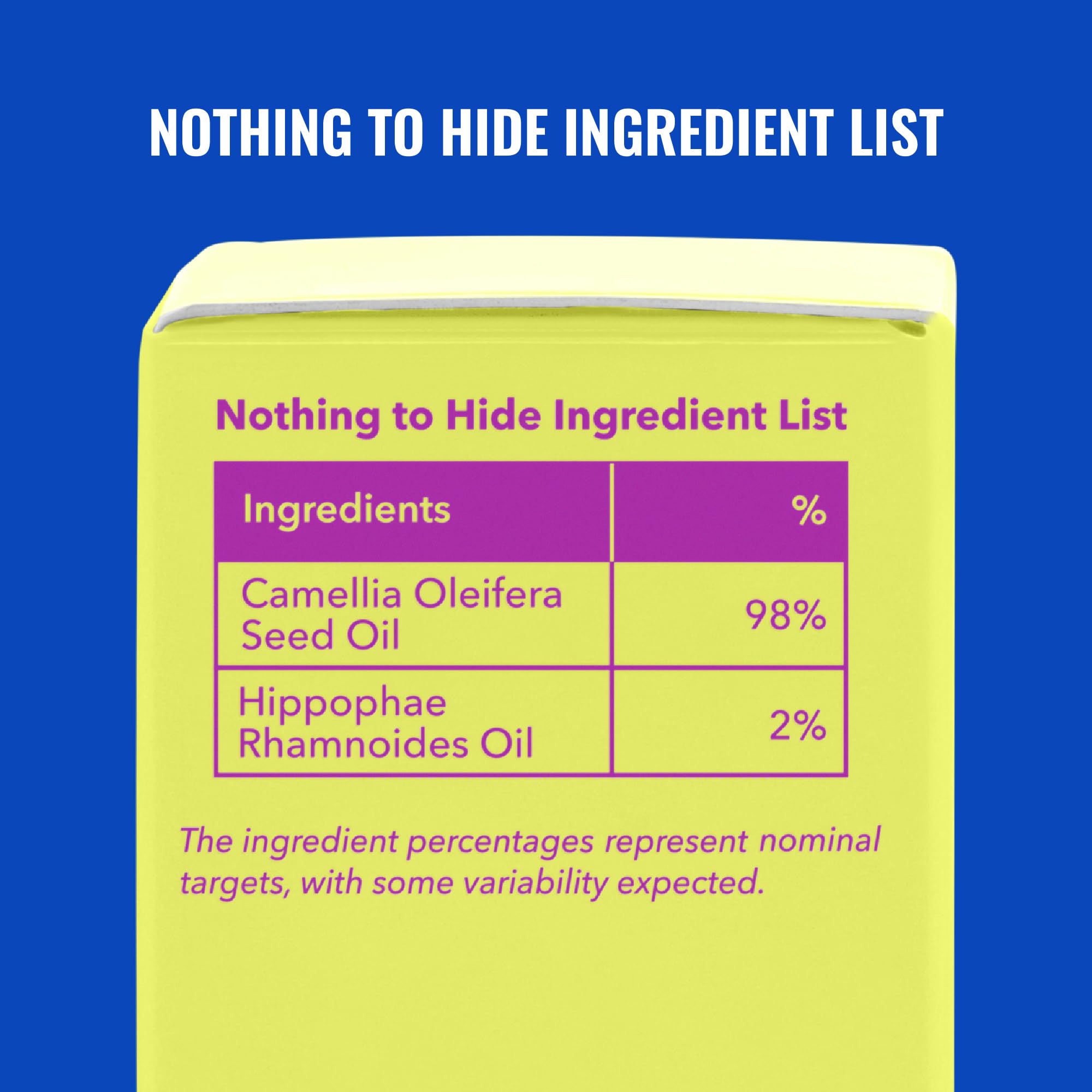 Good Molecules bottle held in hand to show travel-friendly 13ml size