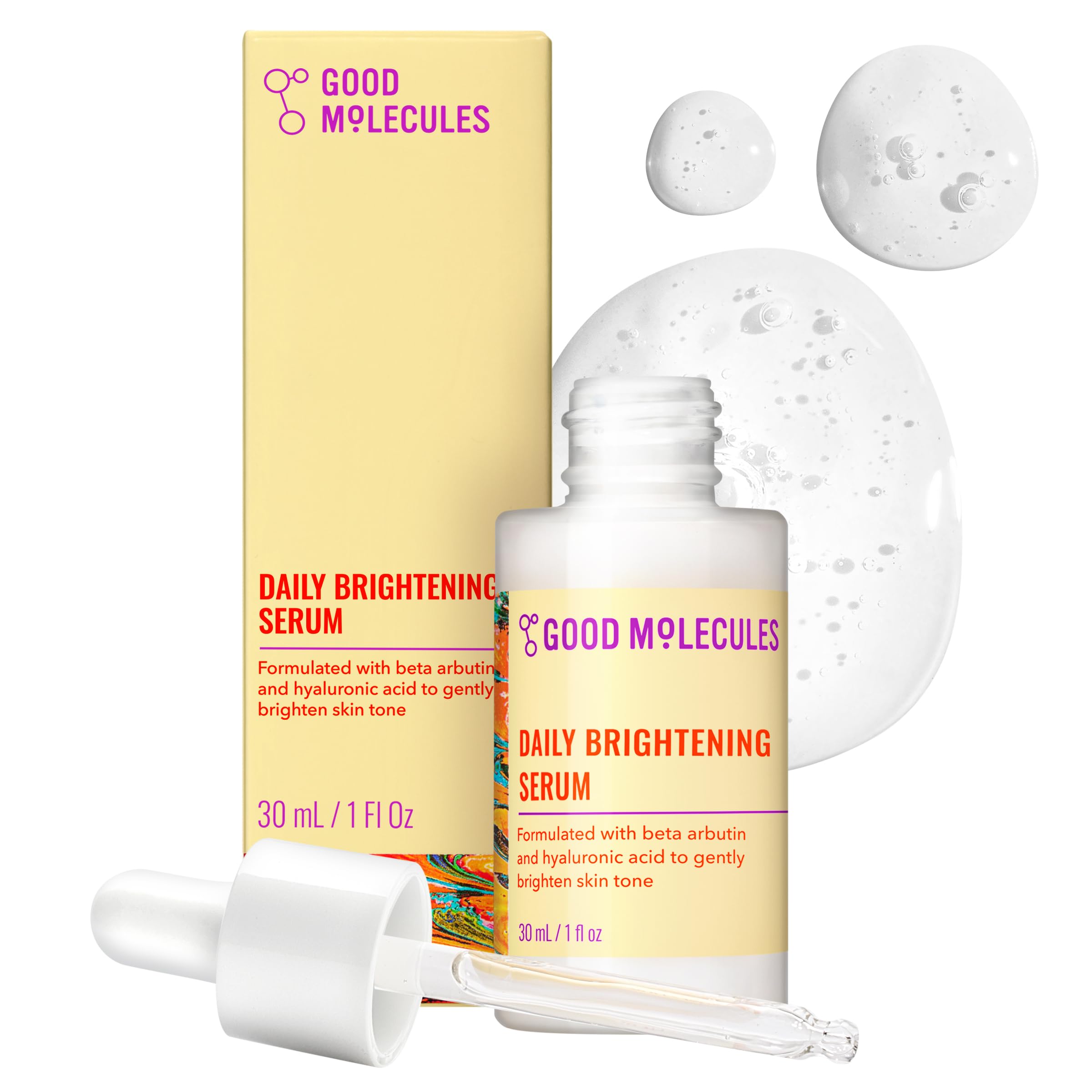 Good Molecules front packaging showing bottle and clear label for easy identification and trust