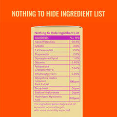 Good Molecules label and ingredient list close-up displaying clarity and formula transparency