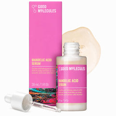 Good Molecules front bottle showing product and benefits