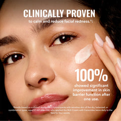 Good Molecules open jar showing product consistency and soothing appearance