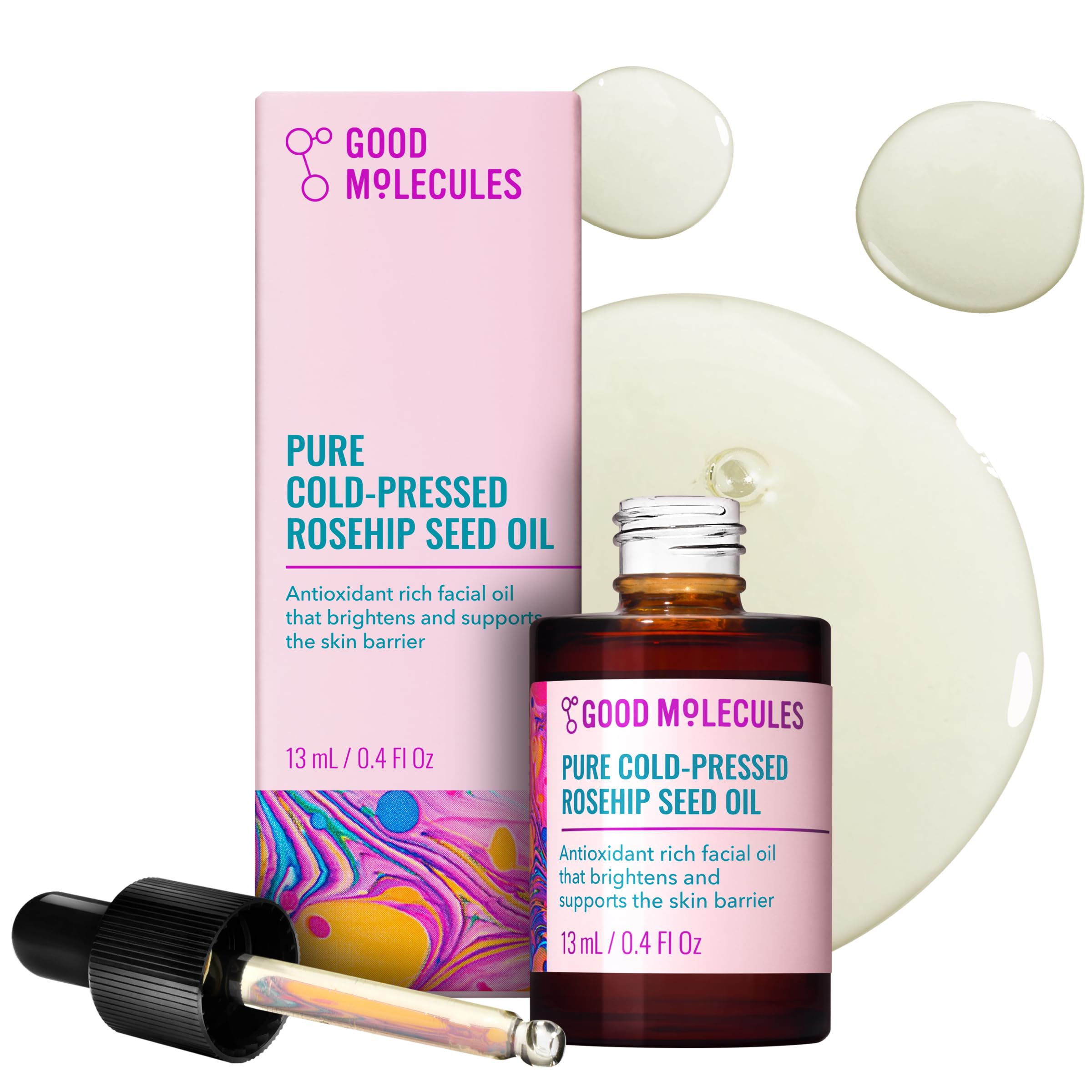 Good Molecules front bottle view showing clean packaging and travel size benefits