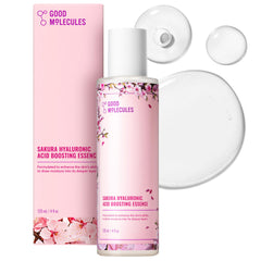 Good Molecules front packaging showing clear bottle and product benefit hydration