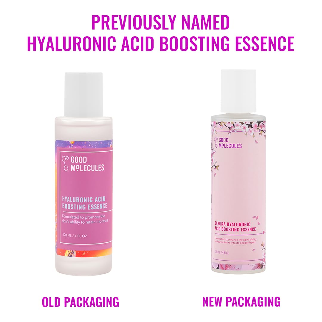 Good Molecules in bathroom routine portraying daily use and boosted moisture