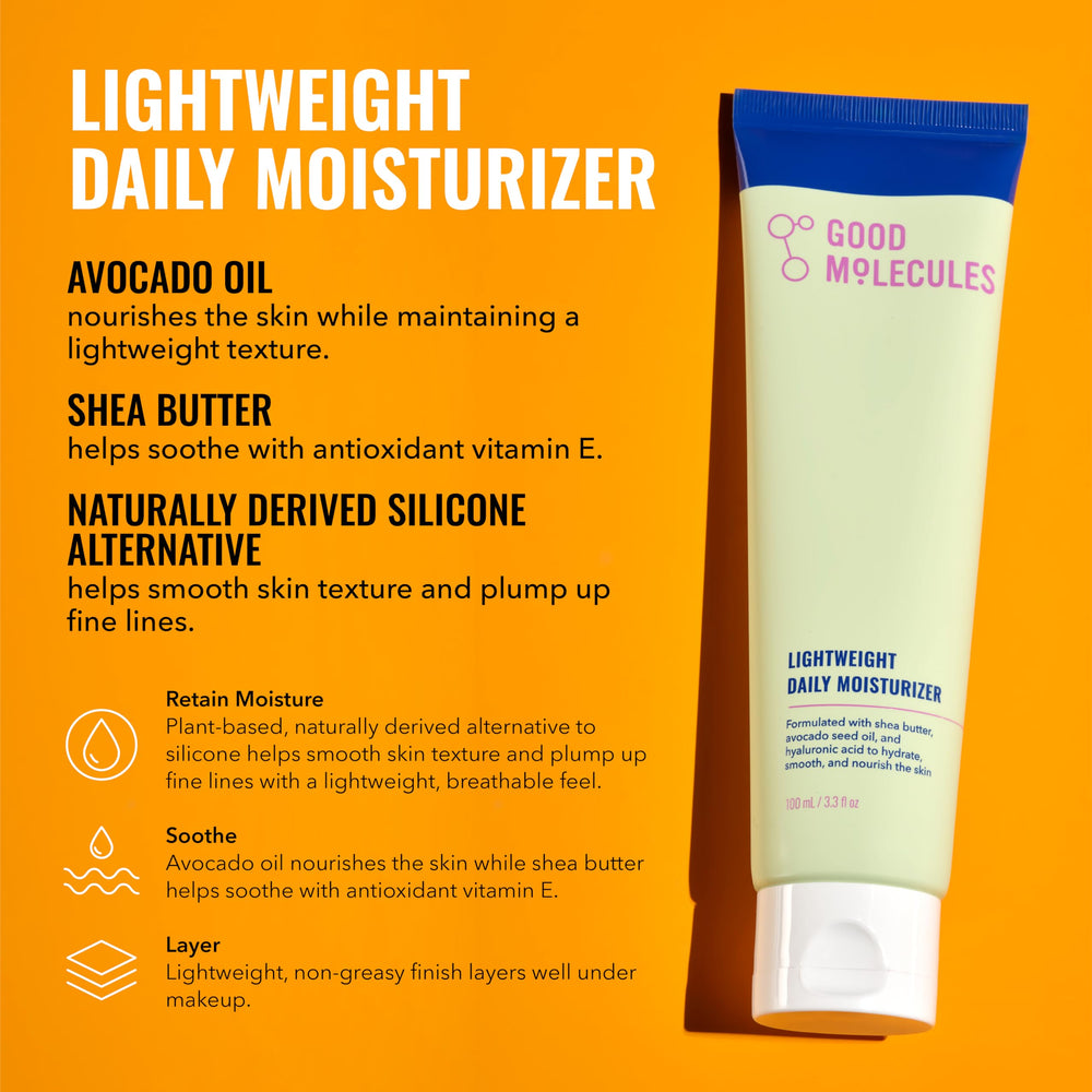 Good Molecules complete set staged with travel tote for easy routine on the go