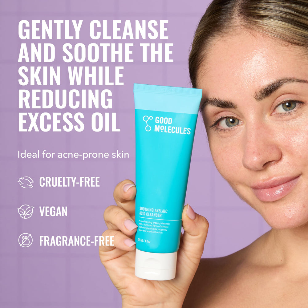 Good Molecules creamy texture close-up showing gentle, hydrating feel
