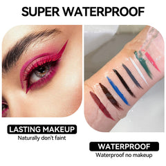 GOOD MOTHER gel blended into a smoky eye showing buildable intensity