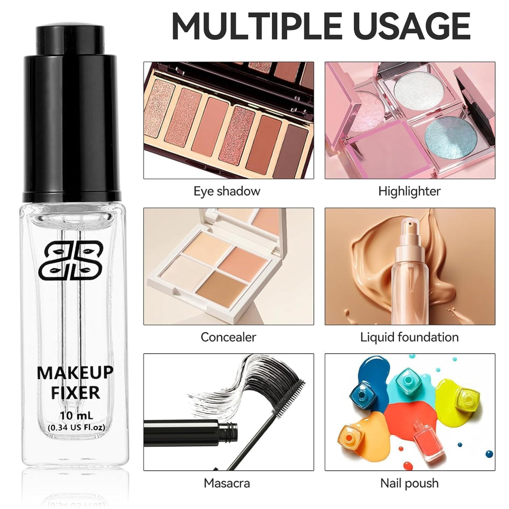 GOOD MOTHER mixing liquid blended with loose eyeshadow for richer, long-lasting pigment