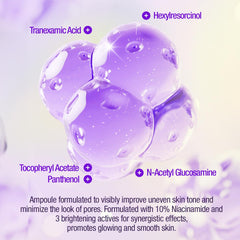 GOODAL ampoule layered under moisturizer showing seamless compatibility and hydration