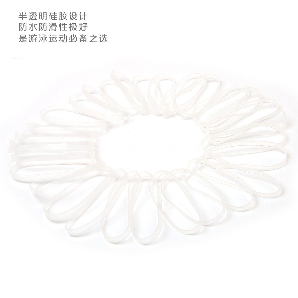 GOODY elastics used in fine braids demonstrating discreet secure hold