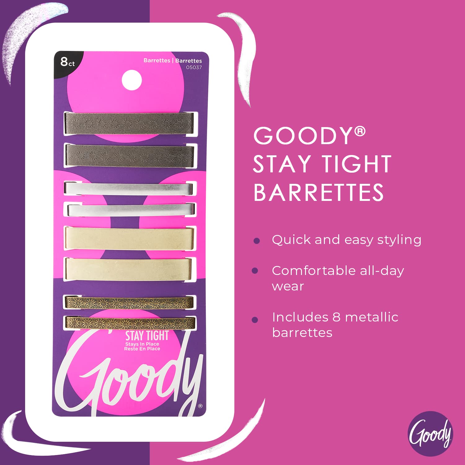 Goody close-up of clip inner edge highlighting no-slip grip and comfort