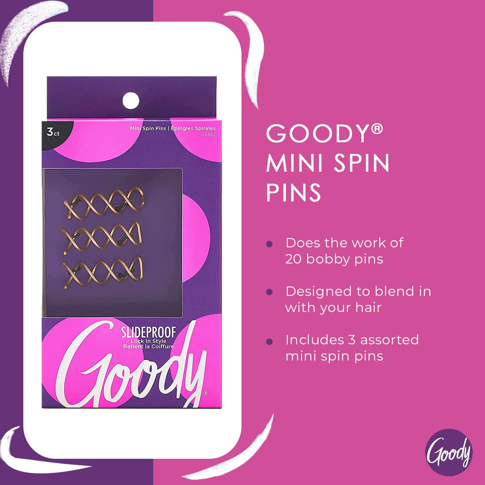 Goody spiral close-up showing corkscrew texture for firm hold