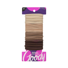 Goody front packaging showing blonde elastics and count for quick selection