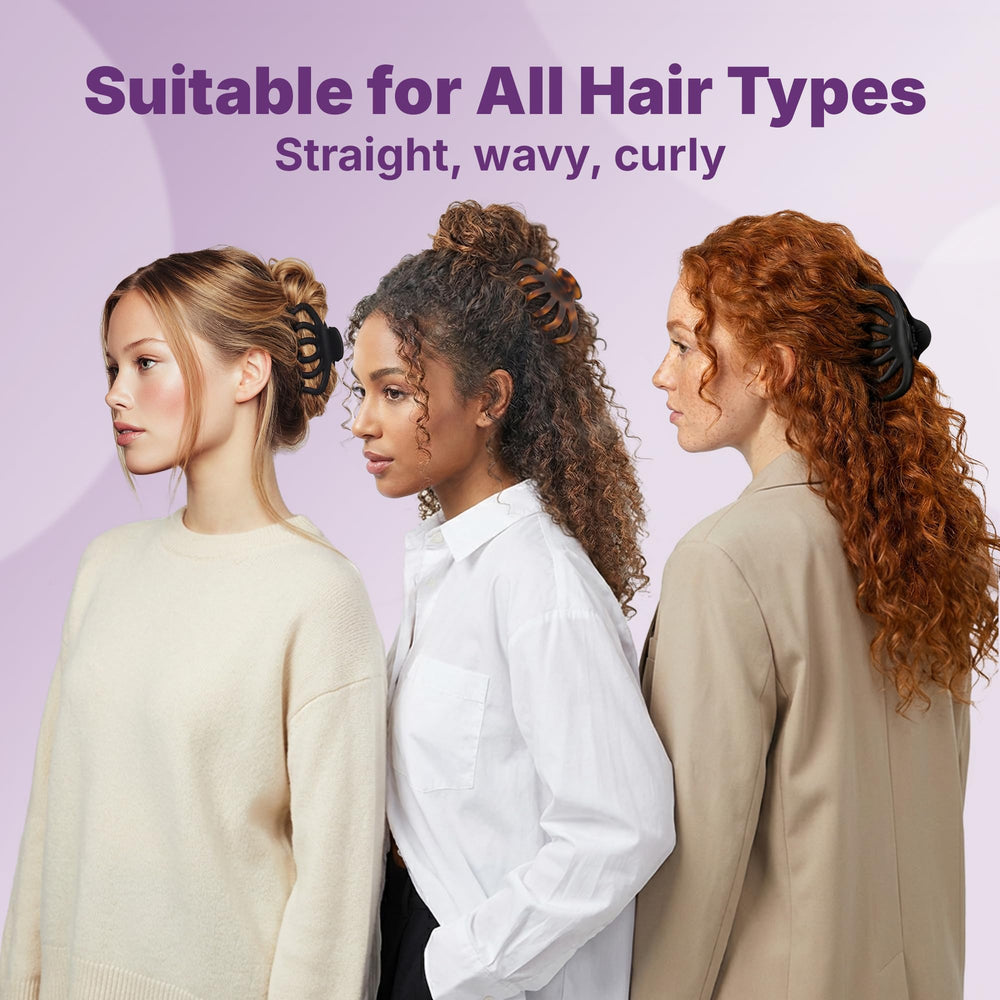 goody in hair styling use demonstrates strong hold on thick hair
