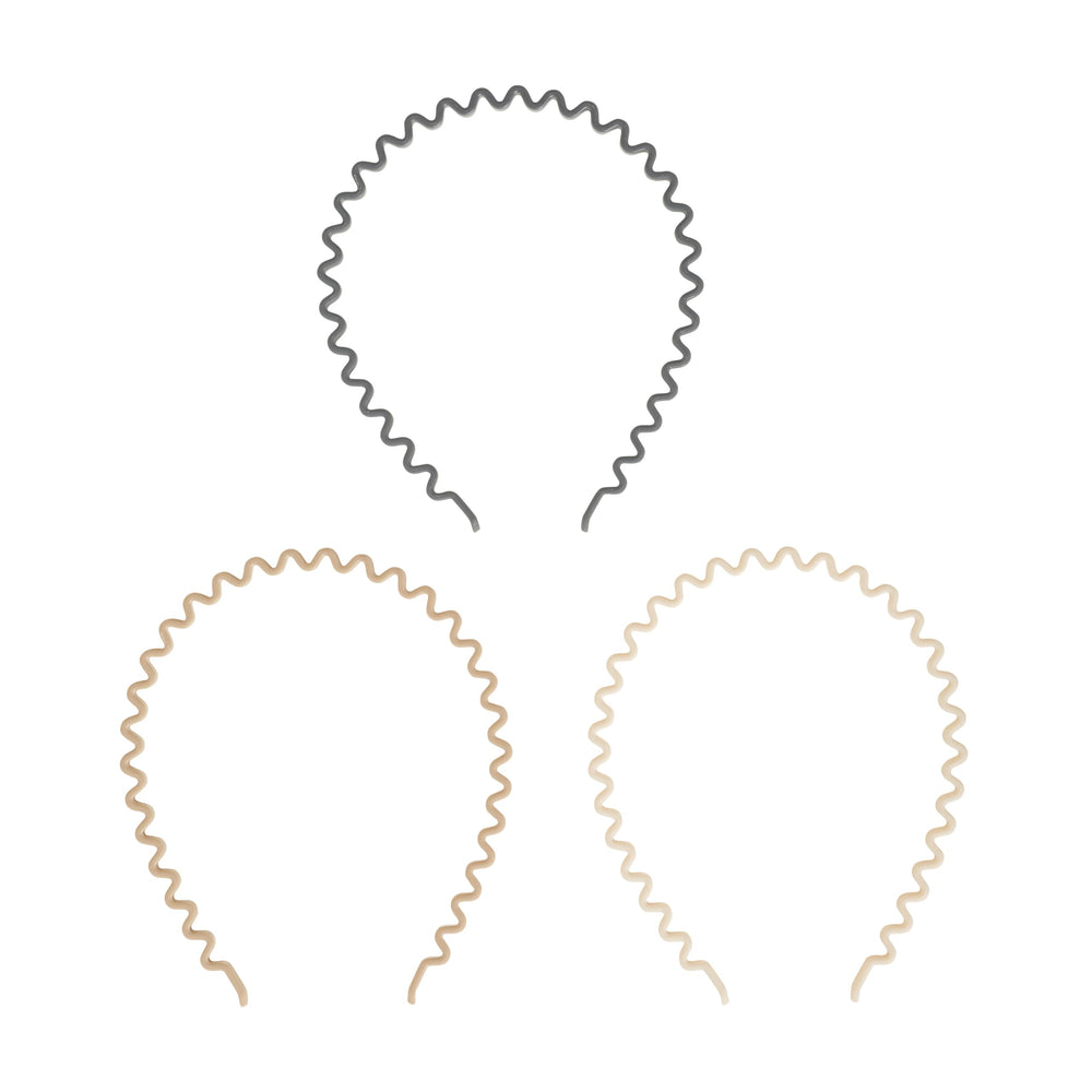 Goody headband worn in pulled-back hairstyle for all-day secure comfort