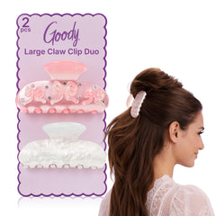 Goody large claw front packaging showing set and stylish finish benefits