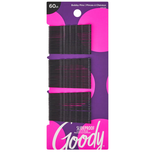Goody magnetic holder with pins upright for easy retrieval and organized styling