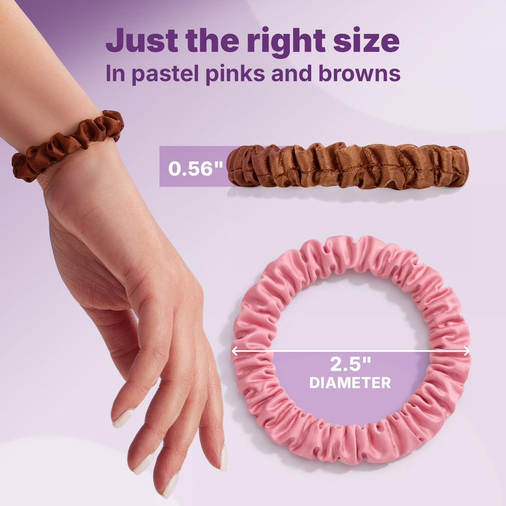 goody scrunchie worn on wrist as accessory benefit: convenient styling on the go