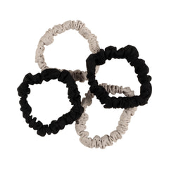 Goody scrunchies in-use during workout providing secure, no-slip hold