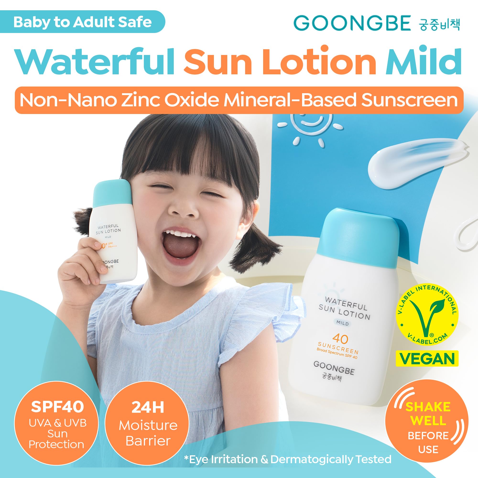GOONGBE cushion compact top view for easy on-the-go reapplication