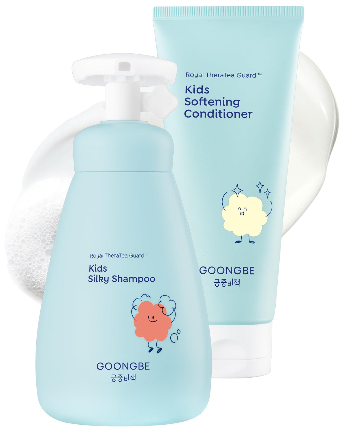 GOONGBE front packaging showing both bottles and benefits