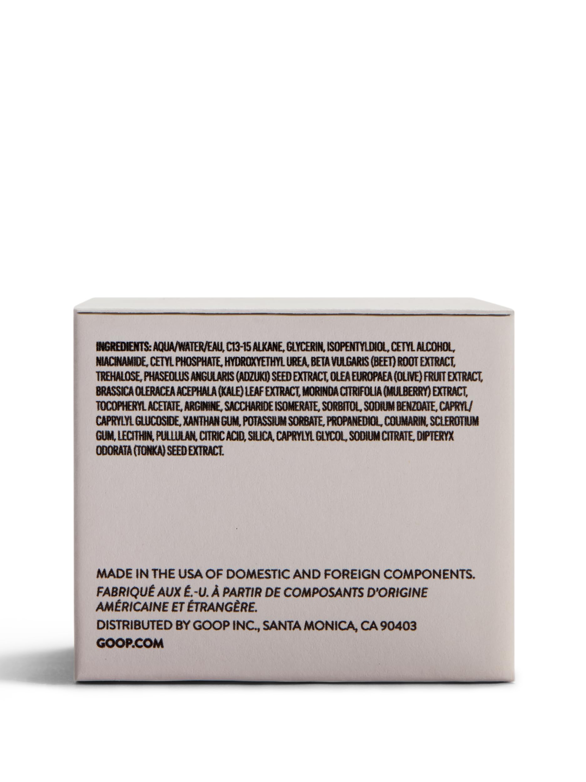 goop boxed packaging top view showing retail box and gift-ready presentation