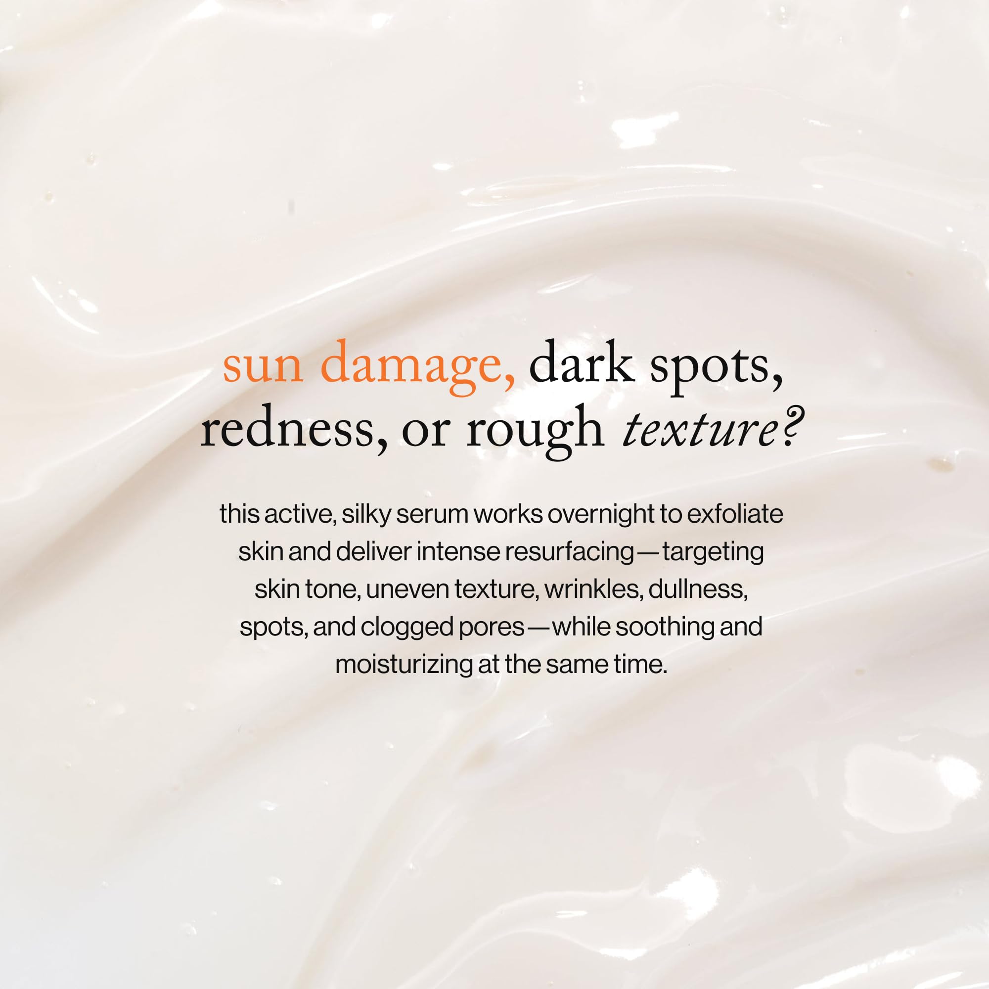 goop applying serum to hand to show spreadability and quick absorption benefit: smooth finish