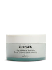 goop body butter front jar showing packaging and luxurious finish
