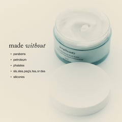 goop body butter label close-up showing ingredients and clean formulation benefit