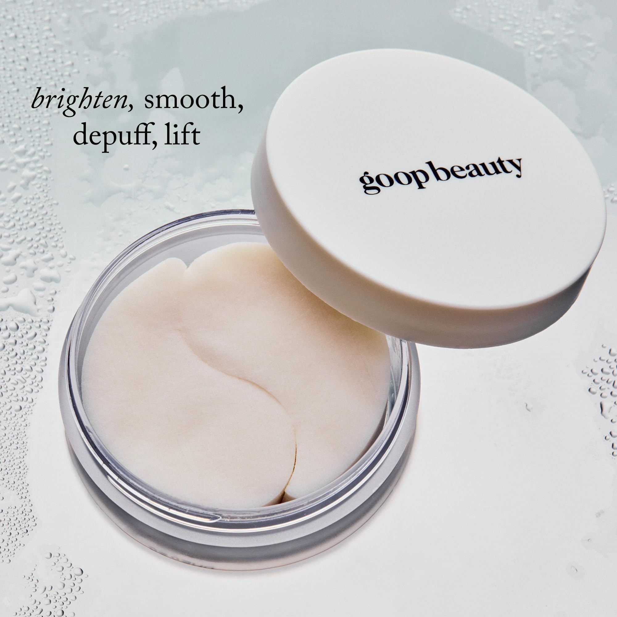 goop opened pack with multiple patches, showing convenient single-use format