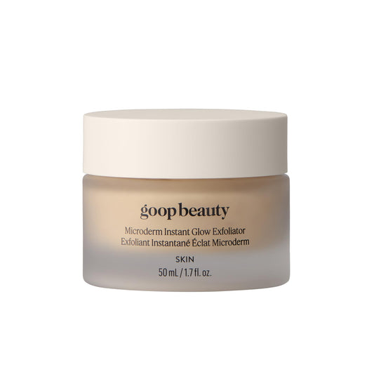 goop microderm front packaging showing label and size benefits