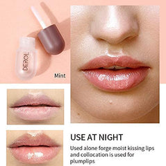 Goreem night serum tube open showing rich restorative formula