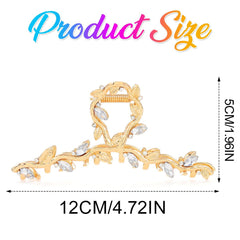 GORTIN clip worn in an updo demonstrating comfortable everyday hold